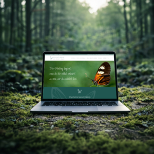 Webdesign für Coaches Webdesign für Coaches – Template mit sanften Farben und intuitivem Aufbau