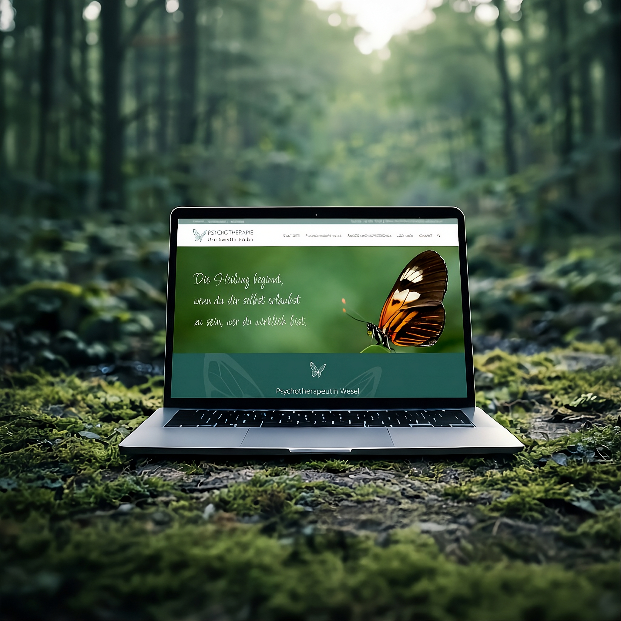 Webdesign für Coaches Webdesign für Coaches – Template mit sanften Farben und intuitivem Aufbau